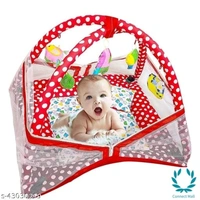 Allure Baby Play Gym with Mosquito Net - L XH X B (11 X11 X11 )cm, Multi Pack Of:1